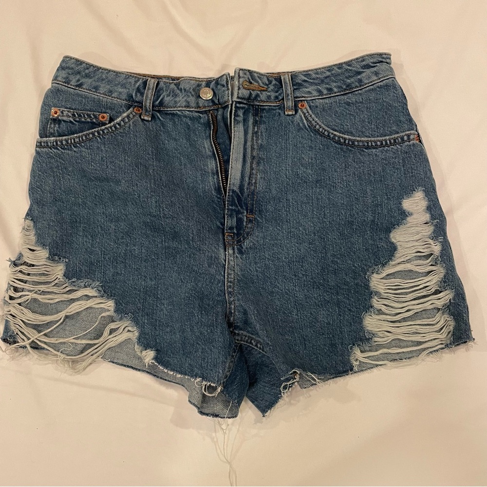Topshop jean shorts